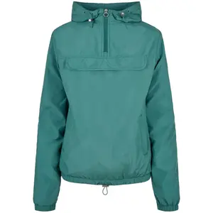 Dámská základní přetahovací bunda světle listová