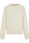Dívčí mikina Light Terry Crewneck písková
