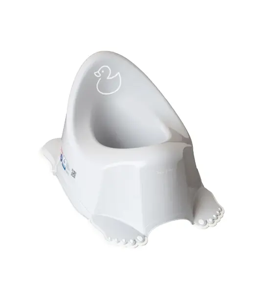 Tega Baby Dětský nočník Kachnička – protiskluzový nočník pro děti šedý