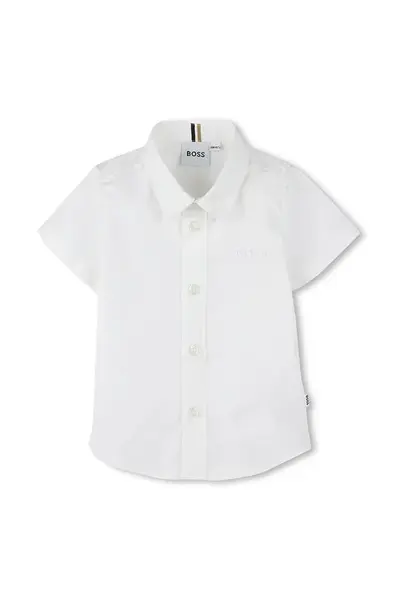 Dětská bavlněná košilka BOSS