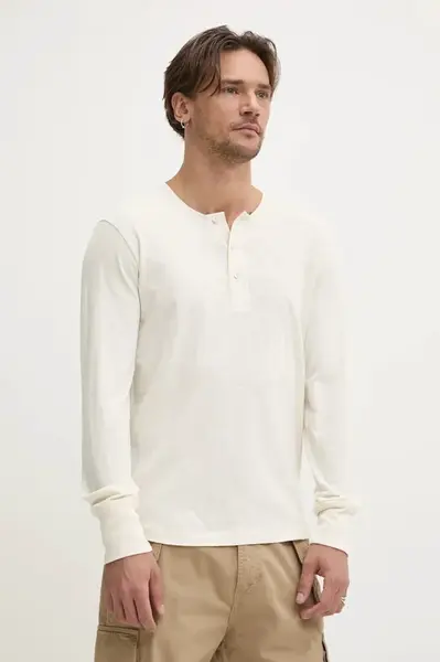 Bavlněné tričko s dlouhým rukávem Superdry