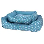Scruffs Casablanca Box Bed - modrý XL - 90 x 70 cm