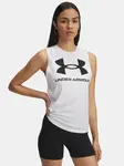 Dámské tílko Under Armour UA Logo Tank-WHT - Dámské