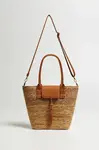 Marisse Beige Basket Bag