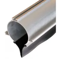 Castex Hliníková kolejnice pro vozíky k odsávání spalin, délka 4 m - ECAS-201