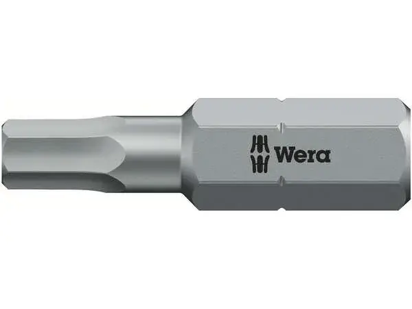 Wera 135076 Šroubovací bit 1/4" inbus 1/4" 840/1 Z Bit Hex-Plus