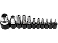 BGS Technic BGS 786 Bity 1/4“+ 5/16“ T-profil s vrtáním T10 ÷ T50, 11 ks