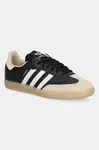 Dětské kožené tenisky adidas Originals SAMBA OG černá barva, JQ8555