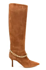 Ninalilou dámské kozačky na podpatku