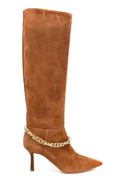 Ninalilou dámské kozačky na podpatku