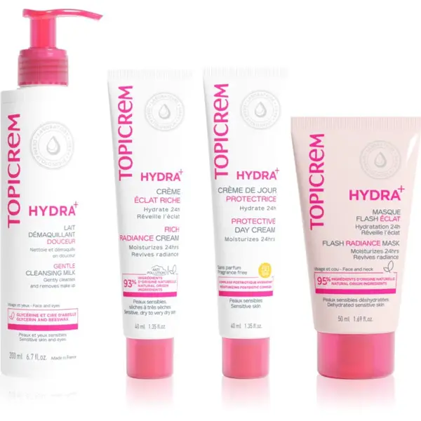 Topicrem Hydra+ Gift Box sada pro dehydratovanou suchou pleť
