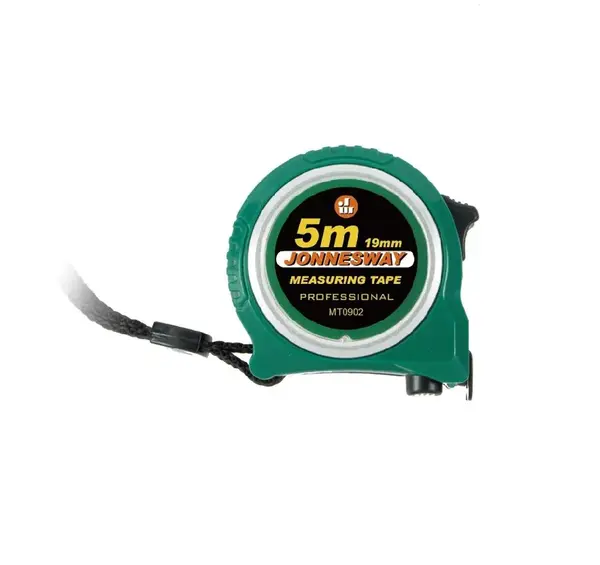 Svinovací metr 5 m x 19 mm, oboustranná stupnice, nereflexní - JONNESWAY MT0902