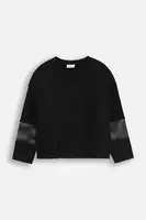 Dětské bavlněné tričko s dlouhým rukávem Coccodrillo