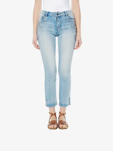 KOROSHI Džínsy  antracitová