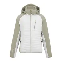 Dámská bunda regatta prohybrid ii bílá/zelená 36