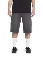 Volcom pánské kraťasy Chillow Denim Short 24 Black Grey | Černá | Velikost 33