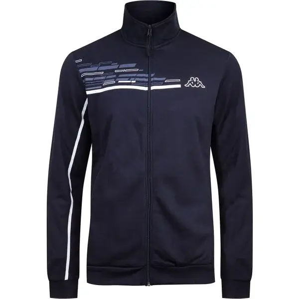 Kappa LOGO RADIO Pánska mikina, tmavo modrá, veľkosť