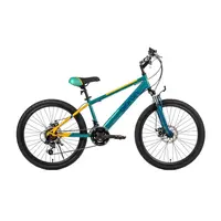 Juniorské kolo Olpran Gryllus ALU 24" - model 2026 15" (135-155 cm) žlutá/zelená