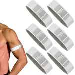 6Pcs PVC Reflective Bands Wristbands for Cycling Running