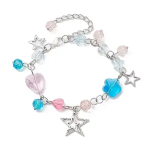 Alloy Star Charms Braclets