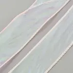10 Yards Polyester Iridescent Lace Ribbon