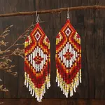 Bohemian Style Tassel Dangle Earrings