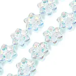 Electroplate Glass Beads Strands