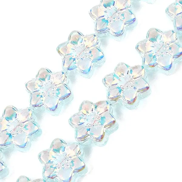 Electroplate Glass Beads Strands