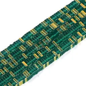 Electroplate Glass Beads Strands