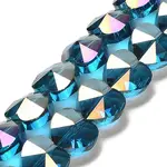 Electroplate Glass Beads Strands