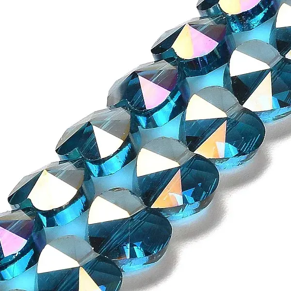 Electroplate Glass Beads Strands