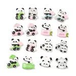 Panda Opaque & Transparent Resin Cabochons