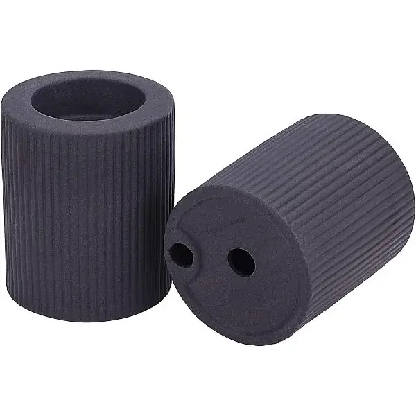 Ceramic Whiteware Candle Holder