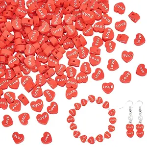 2 Bags Handmade Polymer Clay Spacer Beads