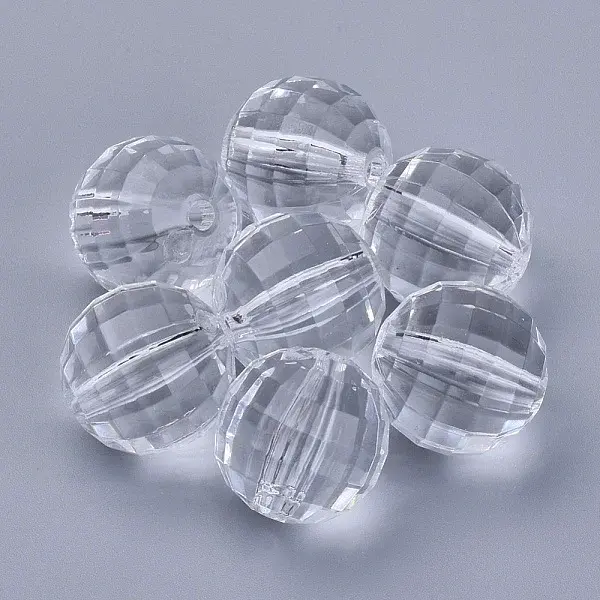 Transparent Acrylic Beads