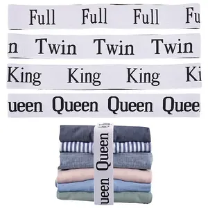 12 Strands 4 Styles Polyester Stretch Tieback for Store Clothes