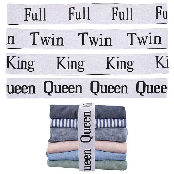 12 Strands 4 Styles Polyester Stretch Tieback for Store Clothes