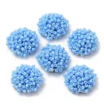 Glass Seed Beaded Cabochons