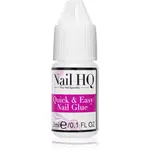 Nail HQ Quick & Easy Nail Glue lepidlo na nehty 3 ml