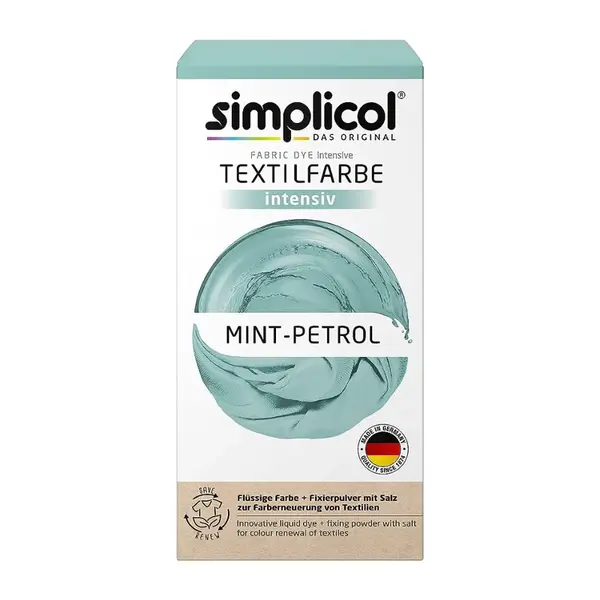 Simplicol barva na textil Mintová  150ml + 400g