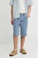 Džínové šortky Levi's 568 LOOSE CRPNTR SHORTS pánské, modrá barva, 001K8