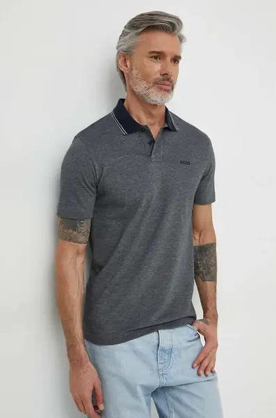 Bavlněné polo tričko Boss Orange PeoxfordNew