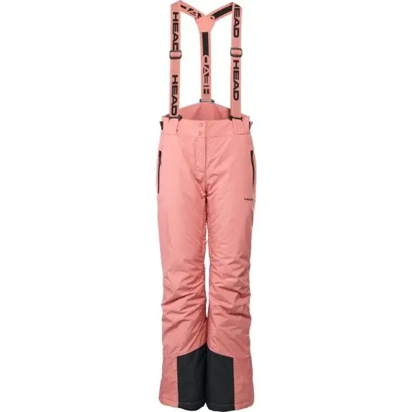 Head GALIENNE Dámske lyžiarske nohavice, lososová, veľkosť