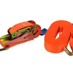 GEKO Upínací pás s ráčnou a háky 1 tuna, 5 m, 25 mm Délka: 5 m