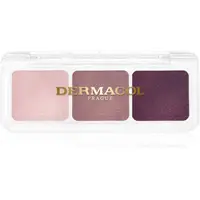Dermacol Compact Trio paletka očných tieňov odtieň 1 French Vineyard 4.2 g