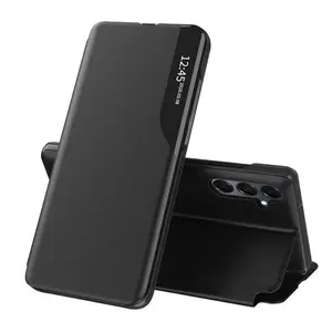 Eco Leather View Case, Samsung Galaxy A16, černé