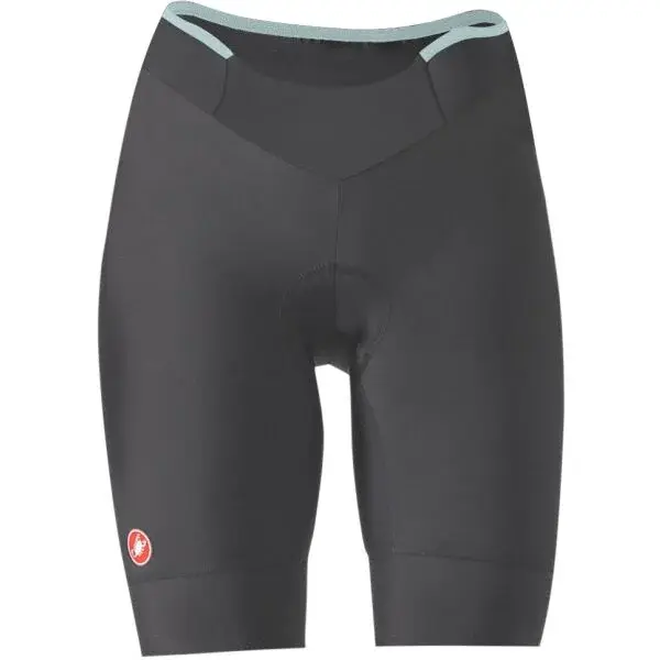 Castelli PRIMA 2 SHORT Dámské cyklistické kalhoty, tmavě šedá, velikost