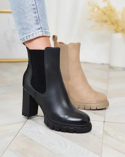 Resti Black women's Seihay high heel boots