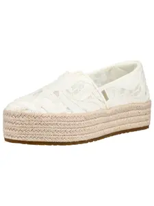 TOMS Espadrilky 'Valencia'  krémová