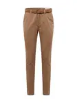 TOM TAILOR DENIM Chino nohavice  svetlohnedá